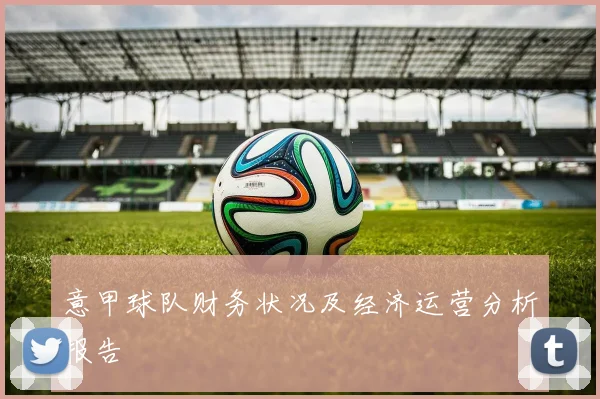 意甲球队财务状况及经济运营分析报告